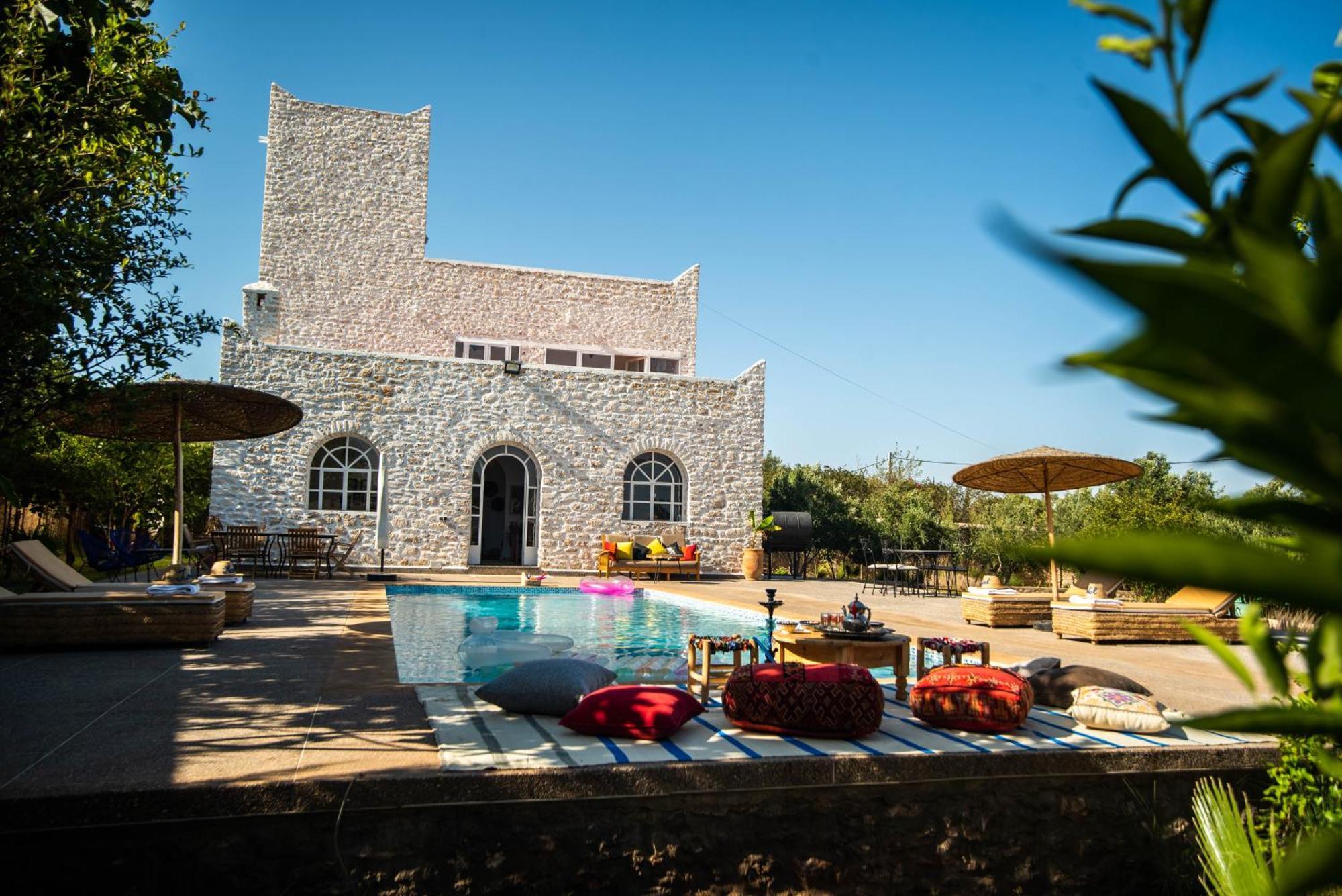 Villa Les Jardins Fleuris 4 Bedrooms Essaouira Exterior foto